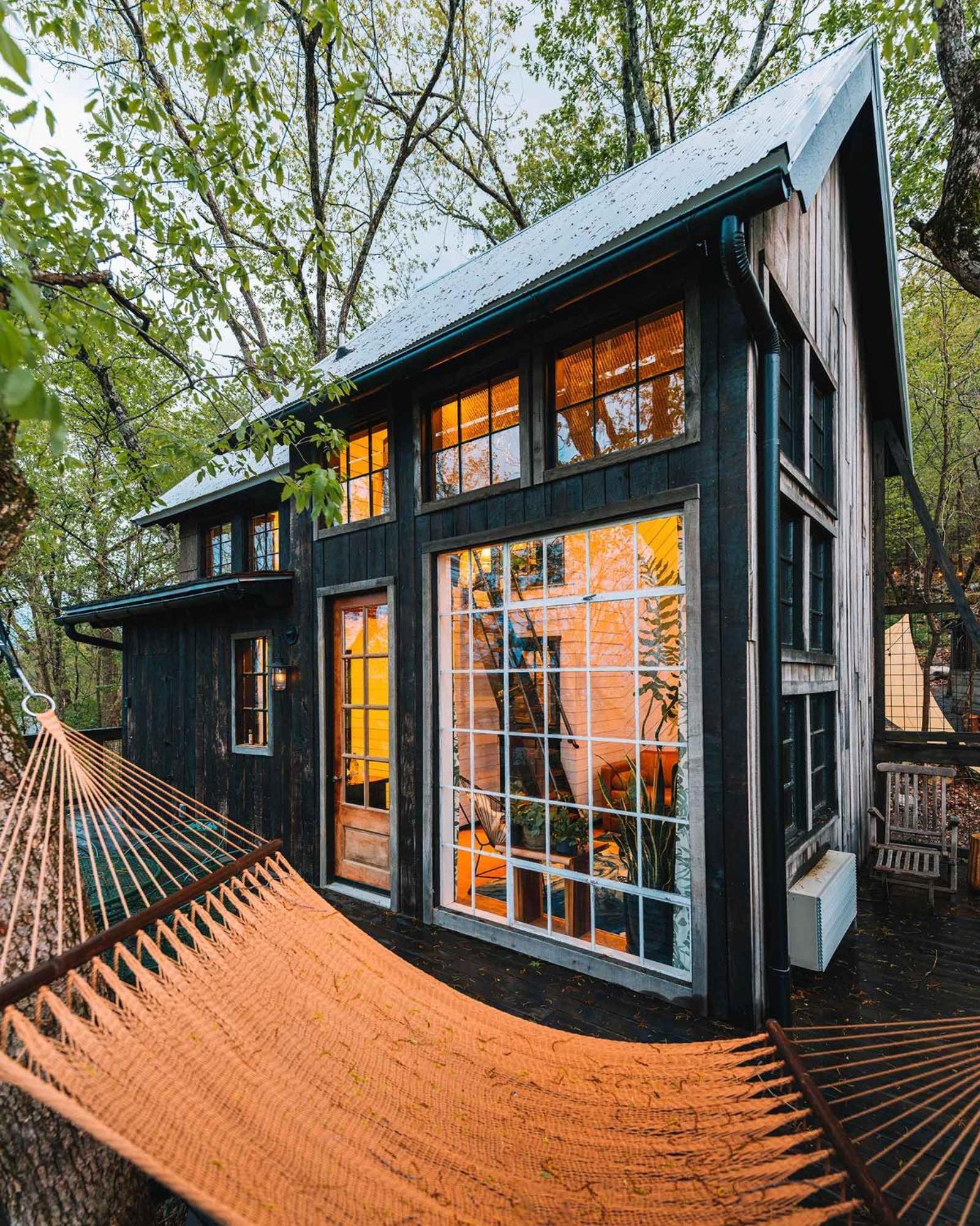 Treetop Hideaways: Wood Lily Treehouse In Chattanooga Exterior foto