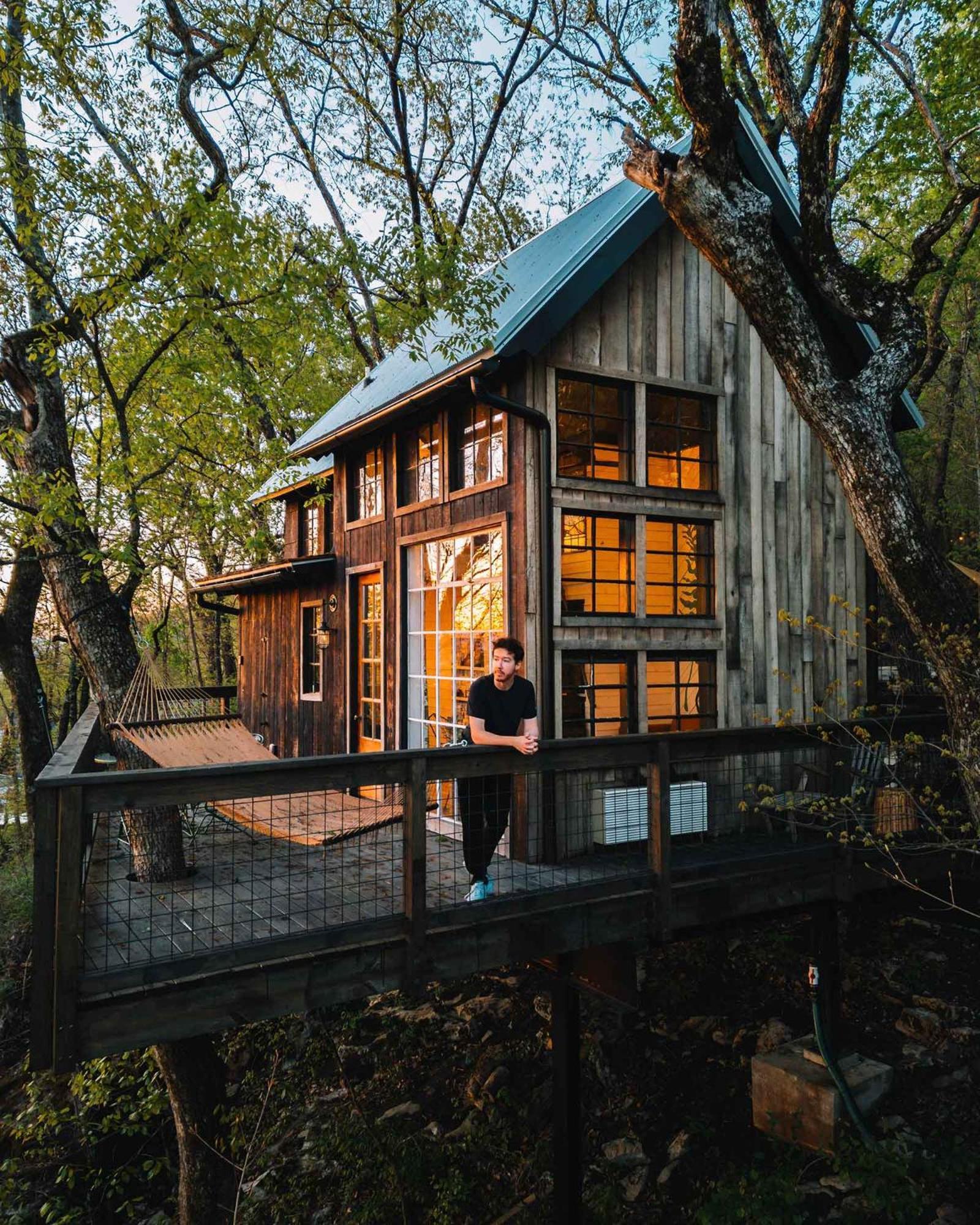 Treetop Hideaways: Wood Lily Treehouse In Chattanooga Exterior foto